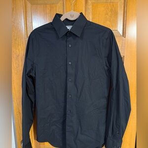 Express Classic Black Dress Shirt